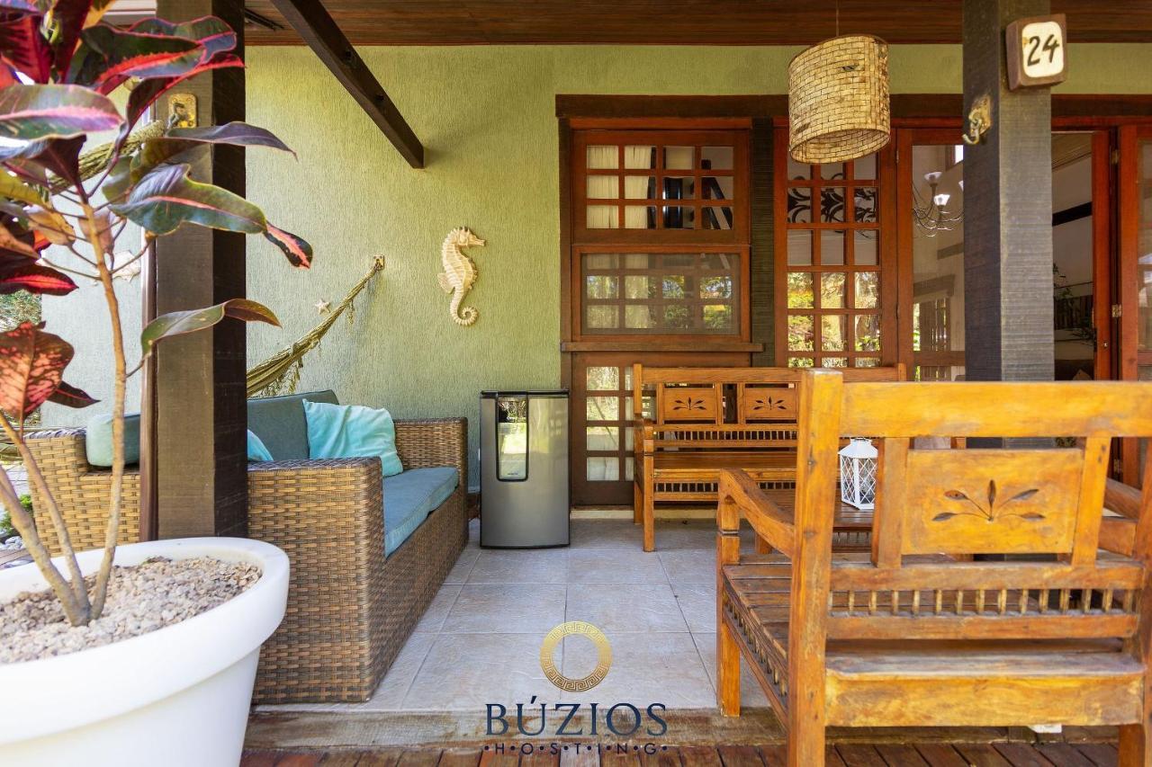 Casa completa! 4 suítes com ar, área gourmet com cervejeira privativa, wi fi 200mb Búzios Exterior foto
