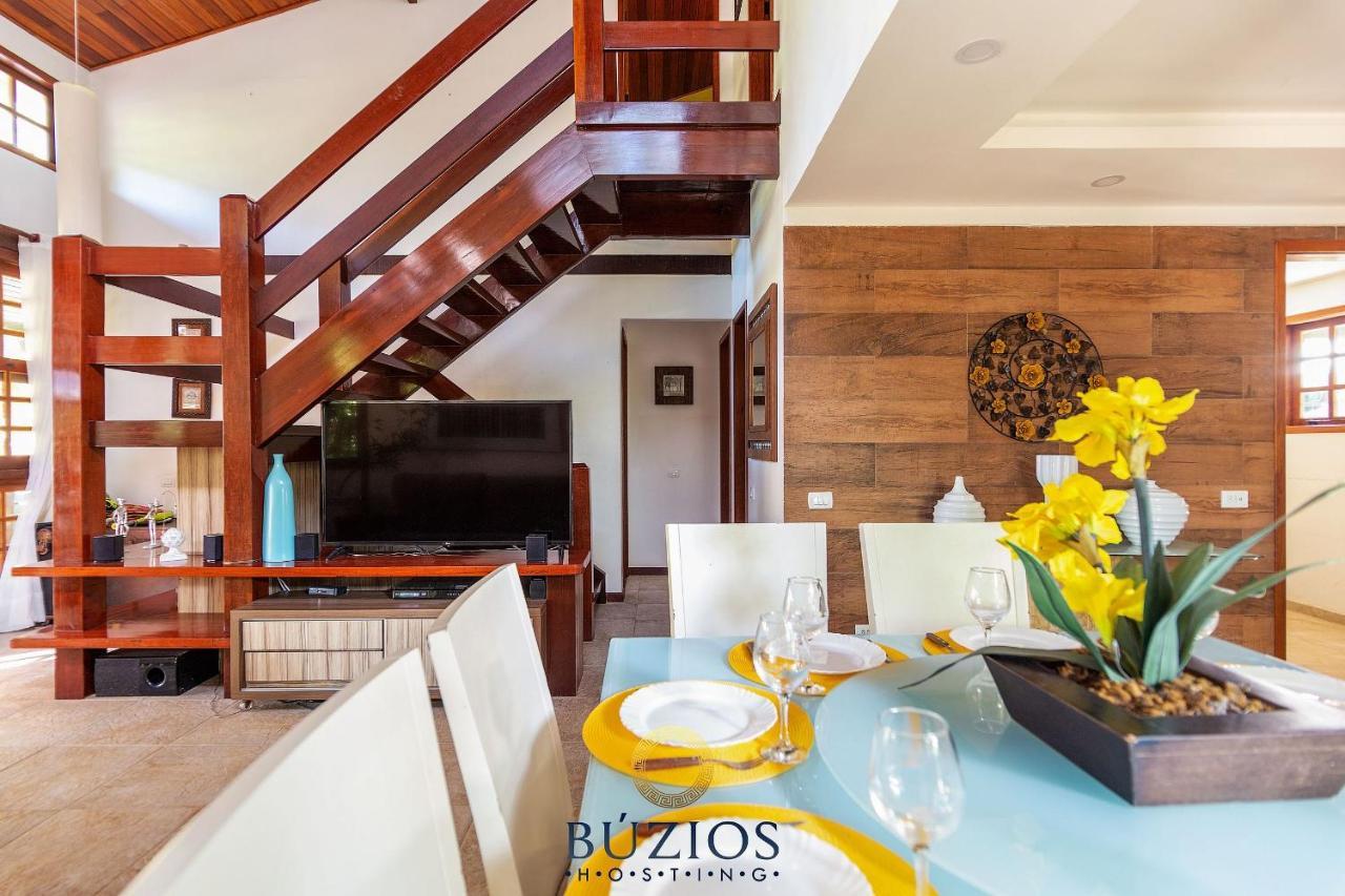 Casa completa! 4 suítes com ar, área gourmet com cervejeira privativa, wi fi 200mb Búzios Exterior foto