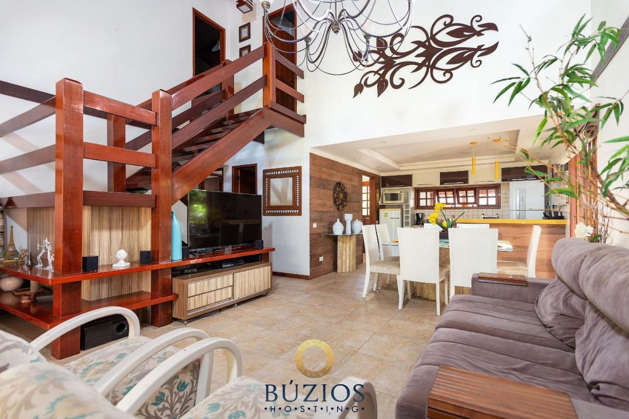 Casa completa! 4 suítes com ar, área gourmet com cervejeira privativa, wi fi 200mb Búzios Exterior foto