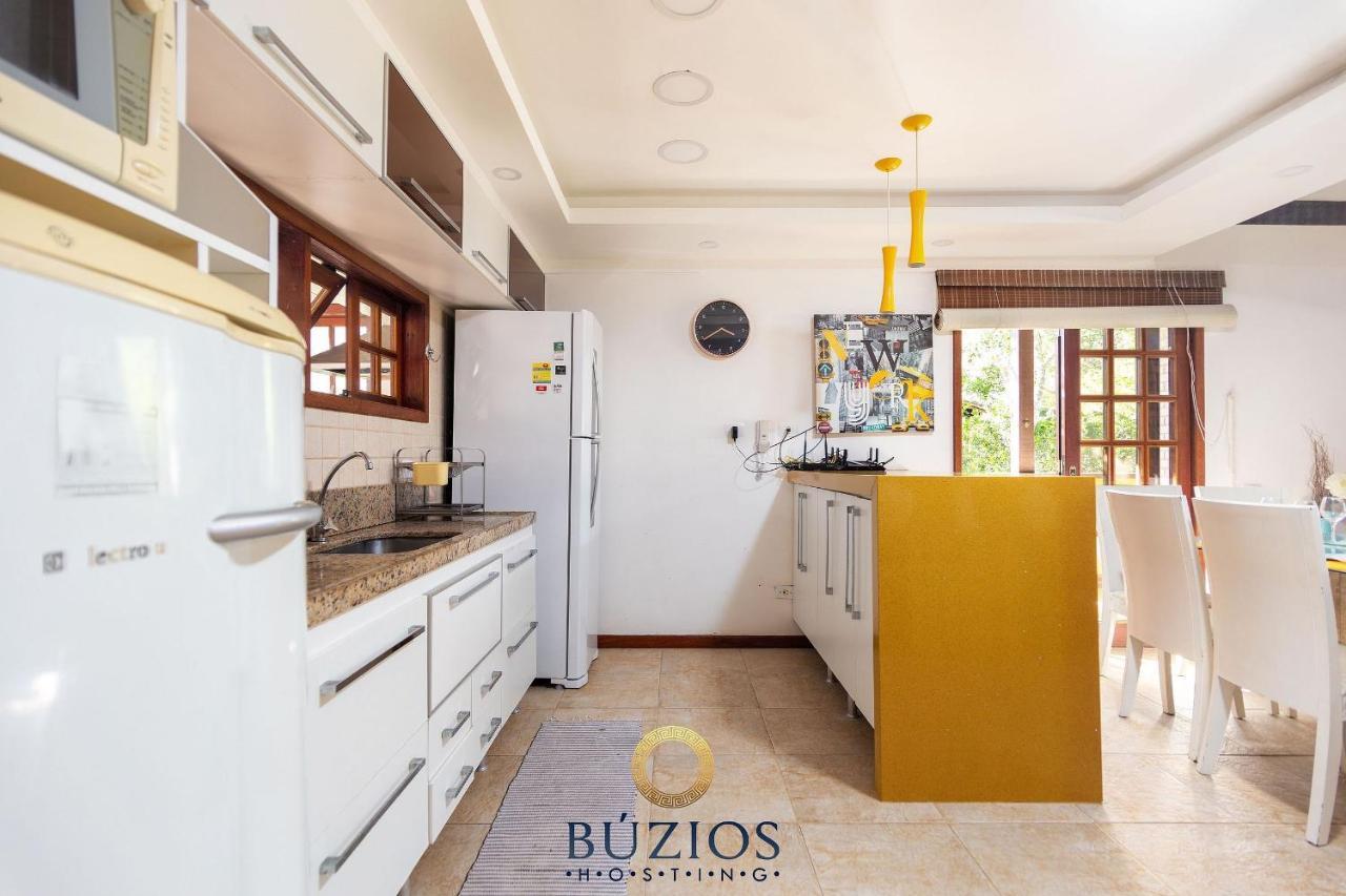 Casa completa! 4 suítes com ar, área gourmet com cervejeira privativa, wi fi 200mb Búzios Exterior foto